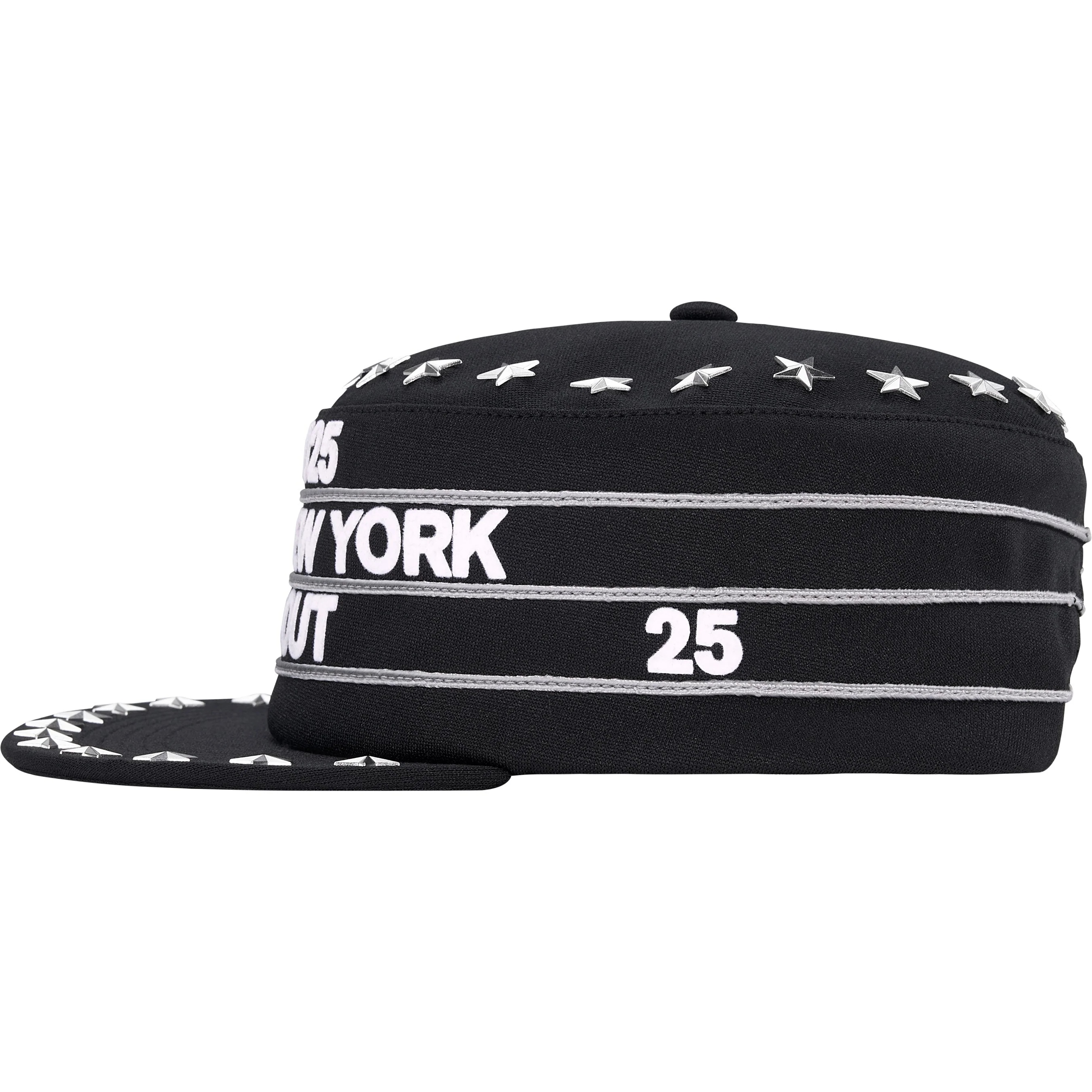 Stars Studded Pillbox Hat view 7